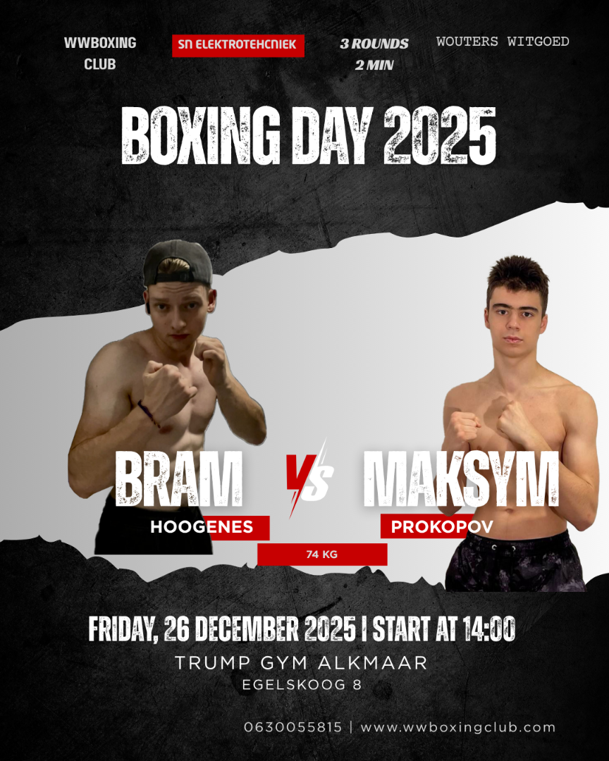 Boxingday 2025 Bram VS Maksym 